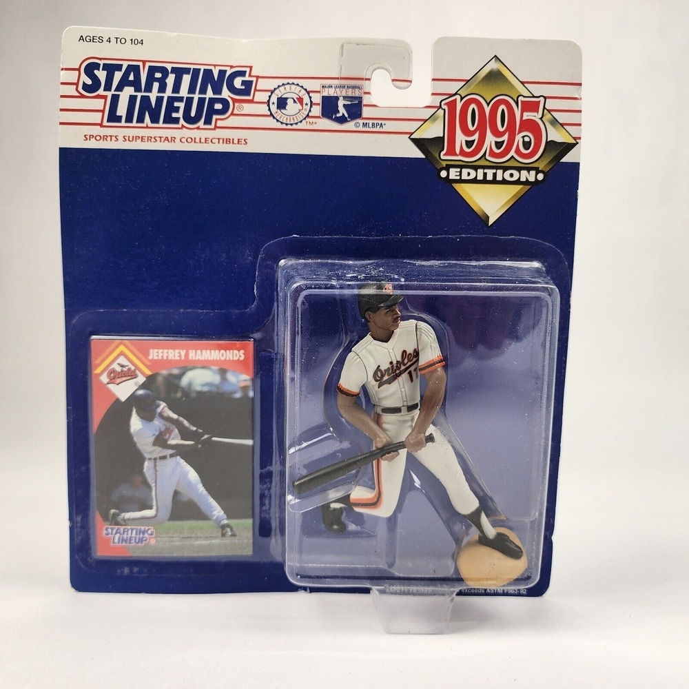 1995 Starting Lineup,Jeffery Hammond,‎ Baseball Figure & Card Baltimore Vintage